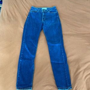 American Apparel High-Waisted Skinny Jeans